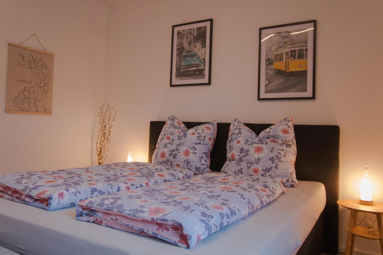 Ferienwohnung Vier Findlinge Thale Exterior foto