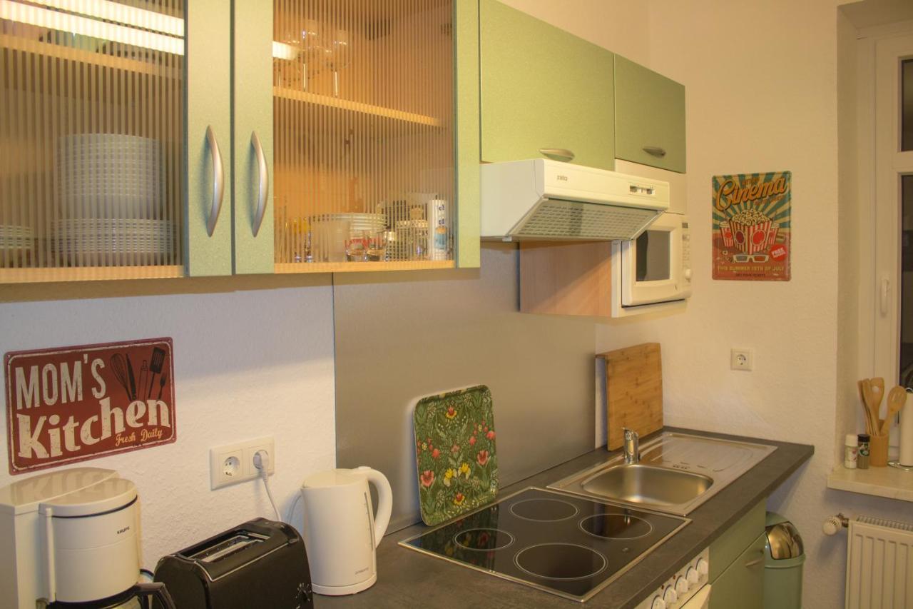 Ferienwohnung Vier Findlinge Thale Exterior foto