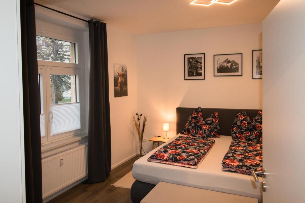Ferienwohnung Vier Findlinge Thale Exterior foto